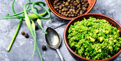 Pesto - Italian cuisine sauce