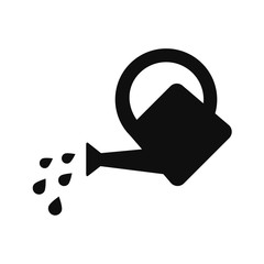 watering can icon - obrazy, fototapety, plakaty