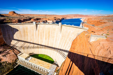 Powell Bridge at Glen Canyon Dam