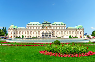 Obraz premium Belweder w Wiedniu
