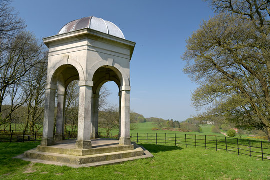 Temple in grounds of Sheringham Hall, Norfolk