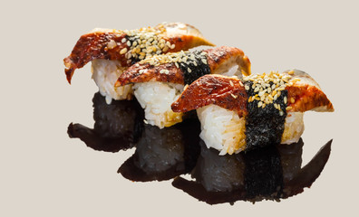 sushi with eel