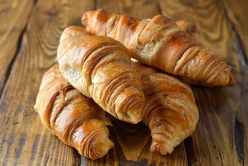 Fresh croissants
