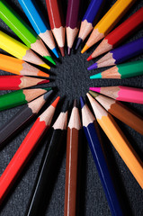 Naklejka premium Pencils
