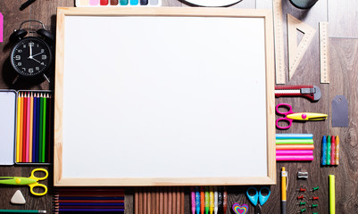 Back to school table