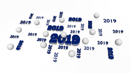 Several Handball 2019 Designs with Some Balls