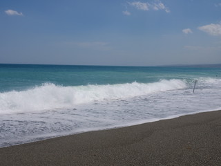 Fototapeta na wymiar The most beautiful beach in Sicily Italy