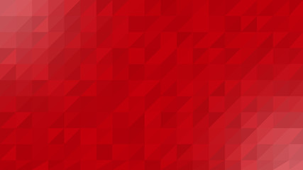 Red White Low Poly Vector Background