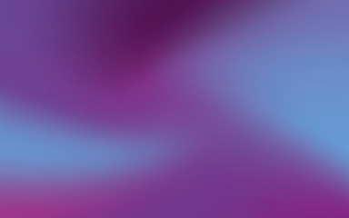 Wavy gradient background. Color, ultraviolet smoke. A blurred pattern. Bright backdrop Vector illustration