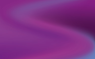 Wavy gradient background. Color, ultraviolet smoke. A blurred pattern. Bright backdrop Vector illustration