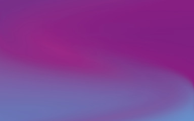 Wavy gradient background. Color, ultraviolet smoke. A blurred pattern. Bright backdrop Vector illustration