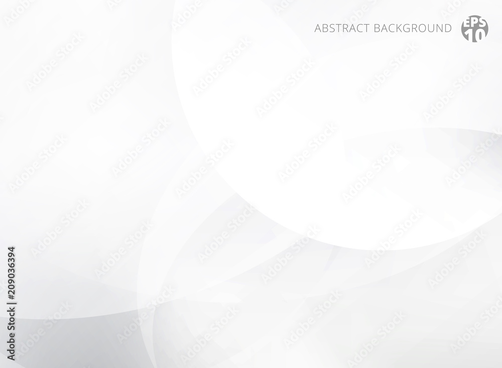 Canvas Prints abstract geometric white and gray color background.