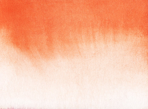 Textured paper with gradient from light to bright orange red. Hand drawn background.
