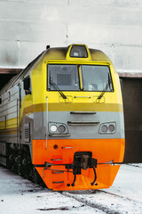 russian train winter