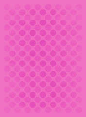 Faded pink circles pattern
