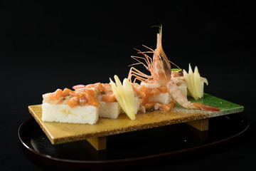 海鮮　押し寿司