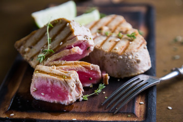Grilled Tuna Steak