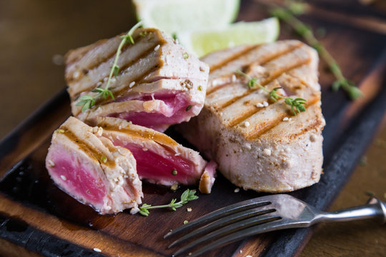 Grilled Tuna Steak