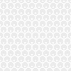 Vector seamless pattern of circles.
