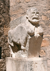 Statue Boby Lapointe Pézénas