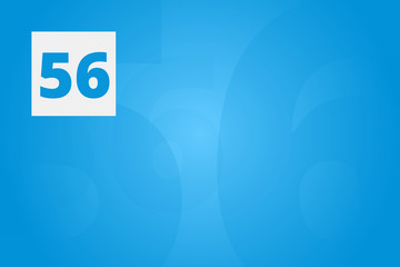 56 - Number fifty-six