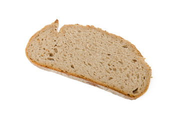 Eine Scheibe frisches Brot