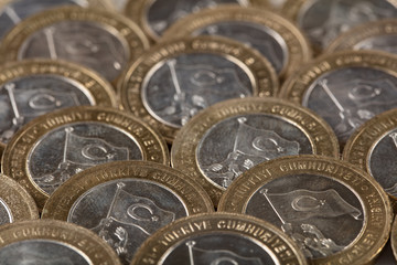 New Turkish 1 Lira coins for Commemoration of 15th July Victory of Democracy and the Martyrs.
