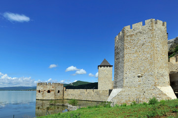 Fototapeta premium Old medieval fortification Golubac