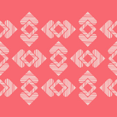 Ethnic boho seamless pattern. Hand hatching. Traditional ornament. Geometric background. Folk motif. Textile rapport.