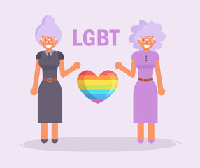 Lesbian couple LGBTQ