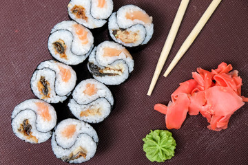 Sushi Roll Cooking Food Cook