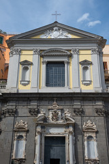 Fototapeta na wymiar Church of San Ferdinando - Naples - Italy