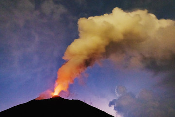 El Volcán Pacaya, Guatemala, Mayo 2018
