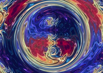 Abstract texture background. Digital design painting impressionism artwork. Hand drawn artistic pattern. Modern art. Good for printed pictures, postcards, posters or wallpapers and textile printing.