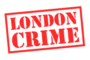 LONDON CRIME Rubber Stamp