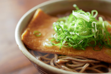 きつね蕎麦