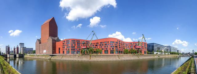 Duisburg, Hafen, Panorama 