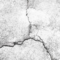 Obraz premium Grunge concrete cement wall with crack