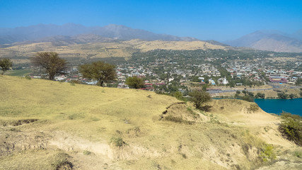 Photo nature of the mountain.