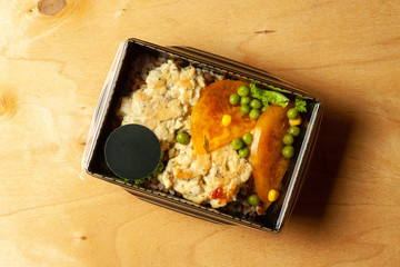 Buckwheat porridge with vegetables