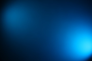 Blue lights on a dark background