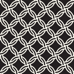 Vector seamless pattern. Modern stylish abstract texture. Repeating geometric tiles..