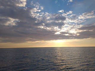 Морской закат