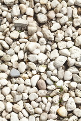 Kieselsteinchen als Bodenbelag