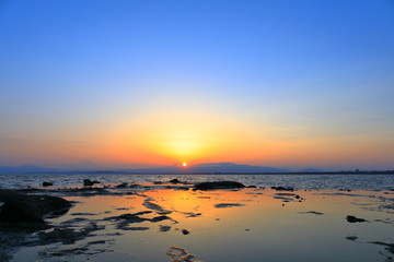 幻想的な夕焼け空
