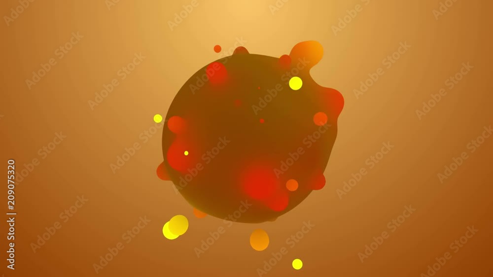 Poster 3d render abstract floating background with blurred mixed light surface. blurred lights passing thro