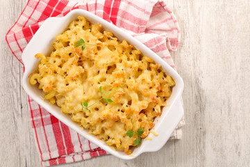 baked pasta and cheese