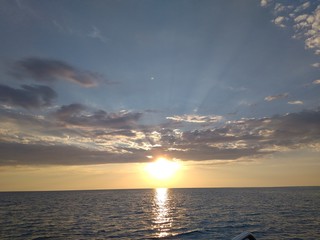 Морской закат