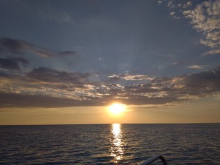 Морской закат