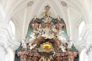 Basilika St. Martin in Weingarten, Landkreis Ravensburg, Baden-Württemberg, Deutschland, Europa